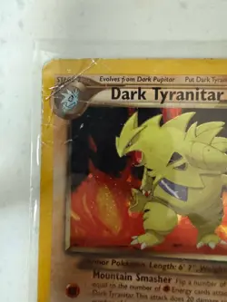 Dark Tyranitar 11/105 Neo Destiny Unlimited Holo Rare 90 HP Stage 2 Pokemon - Image 2