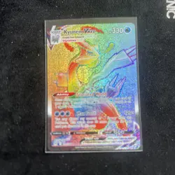 Kyurem VMAX 197/196 Lost Origin Rainbow Secret Rare Pokemon TCG - NM/MT - Image 1
