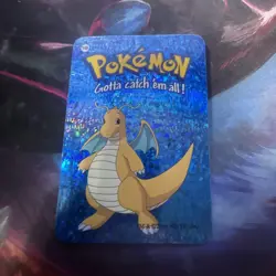 Pokemon 151 Vintage Pocket Monsters HOLO Prism Sticker 2000 Nintendo Dragonite - Image 1