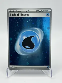Holo Water Energy #003 2023 Pokemon 151 1 Swirl - Image 1