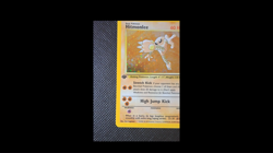 Pokemon Hitmonlee 7/62 (1st Edition) Fossil Holo (Never Played) *Near Mint* - Image 2