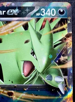 Tyranitar Ex 064/131 Prismatic Evolutions - DOUBLE RARE HOLO - 2025 Pokemon TCG - Image 2