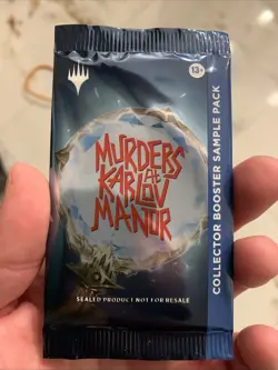 MTG Magic Murders at Karlov Manor- Collector Booster Sample Pack *SEALED* - Image 1