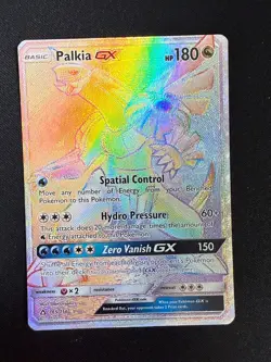 Palkia GX - 165/156 - Secret Rare Ultra Prism (MP) Pokemon - Image 1