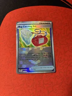 Pokemon Evolutions Holo Pokeball Pattern 102/131 Prismatic Bug Catching Set - Image 1