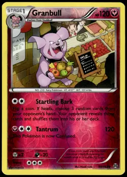 Granbull 99/162 Uncommon BREAKthrough Pokemon Reverse Holo NM - Image 1