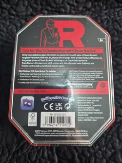 Pokemon TCG Destined Rivals Team Rocket's Persian ex Tin Sealed - Image 2