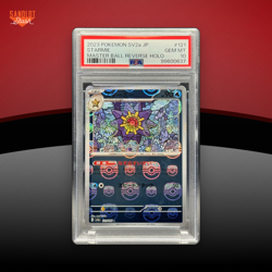 2023 Pokemon 151 Japanese Starmie #121 Master Ball Reverse Holo – PSA 10 - RARE - Image 1
