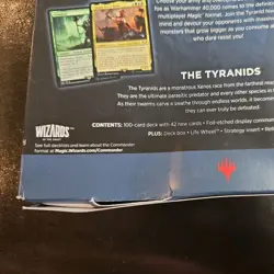 Magic the Gathering MTG Warhammer 40,000 Commander Deck - Tyranid Swarm - Image 3