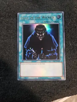 Exile of the Wicked - LCKC-EN100 - Ultra Rare - Unlimited - Image 1