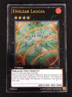 Yugioh Evolzar Laggia PHSW-EN043 1st Ultimate (NM) - Image 1
