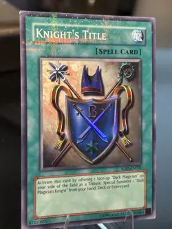 Knight's Title (Reshef of Destruction) (Super Rare) ROD-EN002 Yu-Gi-Oh! - Image 3