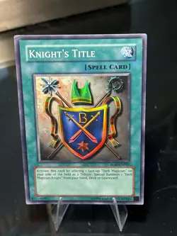 Knight's Title (Reshef of Destruction) (Super Rare) ROD-EN002 Yu-Gi-Oh! - Image 4