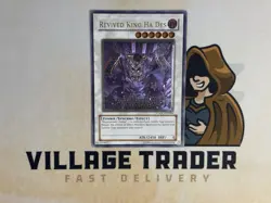 Revival King Ha Des Ultimate Rare CSOC-EN044 Unlimited YuGiOh! LP - Image 1