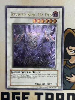 Revival King Ha Des Ultimate Rare CSOC-EN044 Unlimited YuGiOh! LP - Image 3