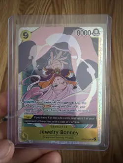 • Jewelry Bonney • OP13-108 SR Carrying On His Will Holo Foil One Piece TCG NM - Image 1