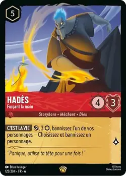 Lorcana - Hades - Forcant la main - MINT/NMINT - FR - FOIL - Image 1