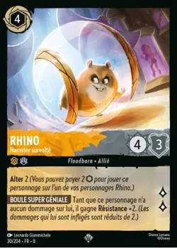 Lorcana - Rhino - Hamster survolte - MINT/NMINT - FR - Image 1