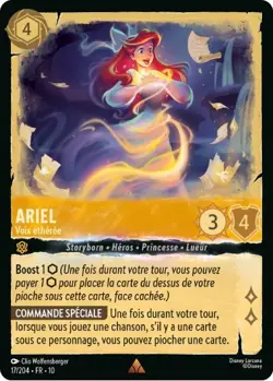 Lorcana - Ariel - Voix etheree - MINT/NMINT - FR - FOIL - Image 1