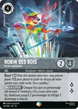 Lorcana - Robin des Bois - Archer ephemere - MINT/NMINT - FR - FOIL - Image 1