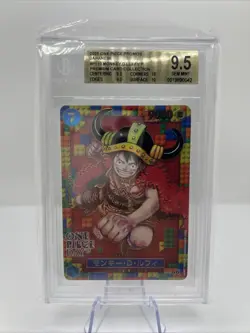 2025 ONE PIECE JPN PROMOS PREMIUM CARD COLLECTION #P110 MONKEY.D.LUFFY BGS 9.5 - Image 1