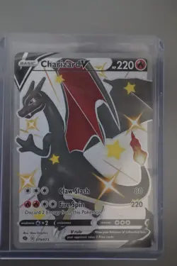 Pokemon Charizard V & Pikachu Foil Regular Card Lot 2020 Nintendo TCG - Image 1