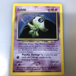Pokemon TCG Celebi Neo Revelation Holo Card 3/64 - Image 2