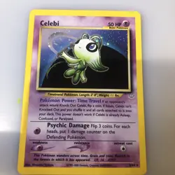 Pokemon TCG Celebi Neo Revelation Holo Card 3/64 - Image 4