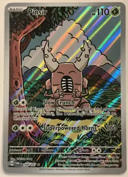 Pinsir 168/167 Full Art Holo Twilight Masquerade Pokemon TCG 2024 - Image 1