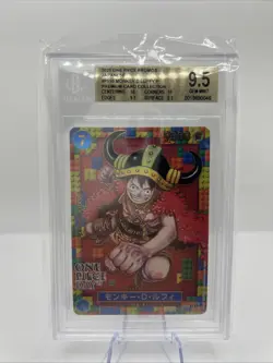 2025 ONE PIECE JPN PROMOS PREMIUM CARD COLLECTION #P110 MONKEY.D.LUFFY BGS 9.5 - Image 1