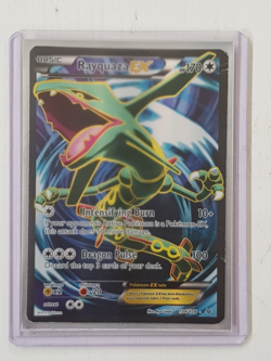 Pokemon TCG Rayquaza EX Full Art Card Roaring Skies 2015 104/108 MP - Image 1