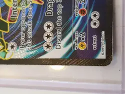 Pokemon TCG Rayquaza EX Full Art Card Roaring Skies 2015 104/108 MP - Image 4