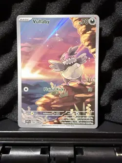 Pokemon TCG Vullaby Card White Flare Holo, Sv: White Flare - Image 1