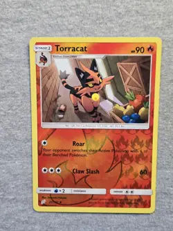 Torracat 21/181 Reverse Holo Card Team Up Pokemon TCG - Image 1