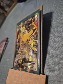 Pikachu EX Ultra Rare Full Art Holo Black Star Promo Card XY124 NM - Image 2