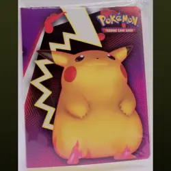 Sealed Charizard & Pikachu Mini Portfolio Holds 60 Cards VMax Gigantamax Binder - Image 1