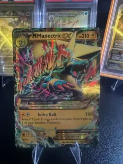 Pokemon M Manectric EX TCG Holo Ultra Rare Card 24/119 XY Phantom Forces - Image 1