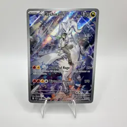 Pokemon N's Reshiram 167/159 Journey Together Illustration Rare Holo TCG Card - Image 3