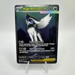 Pokemon Mega Absol ex Mega Evolution Special Illustration Rare SIR Holo TCG Card - Image 1