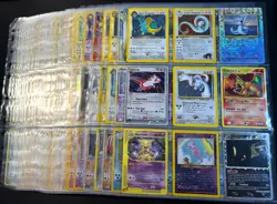 Lot of 270 ALL HOLO Vintage Pokemon Card Binder Collection - Image 1