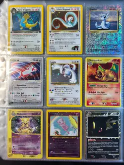 Lot of 270 ALL HOLO Vintage Pokemon Card Binder Collection - Image 2
