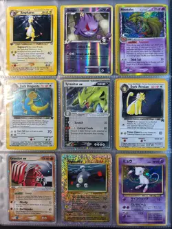 Lot of 270 ALL HOLO Vintage Pokemon Card Binder Collection - Image 5