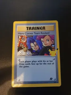 POKEMON - Here comes Team rocket 15/82 Celebrations - Holo Rare - Pokemon card - Image 1