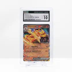 2023 Pokemon Charizard ex Holo #006 Scarlet & Violet - 151 - CGC 10 Gem Mint - Image 2
