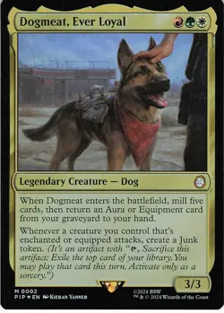 Dogmeat, Ever Loyal Foil M Universes Beyond: Fallout 2 NM - Image 1