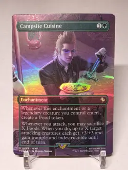 MTG Final Fantasy Campsite Cuisine (R 0464) Final Fantasy XV Camp Comrades Foil - Image 1