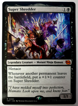 Super Shredder - Mythic - MTG Teenage Mutant Ninja Turtles - 0083 NM - Image 1