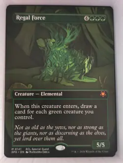 Regal Force (Borderless) - M from SPG #141 - in LP-NM Condition - Image 1