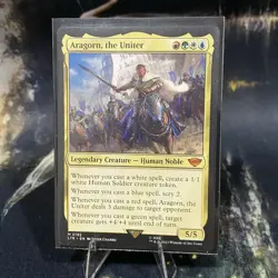 MTG Aragorn, the Uniter - The Lord of the Rings: Tales of Middle-Earth 0192 - Image 3