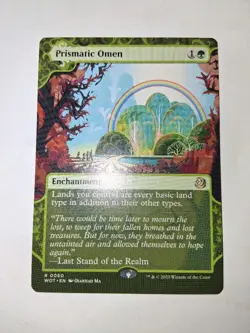 Prismatic Omen - Wilds of Eldrane Enchanting Tales MTG 0060 NM - Image 1